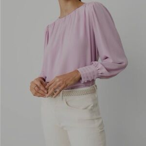 Ann Taylor Lavender Blouse for Women